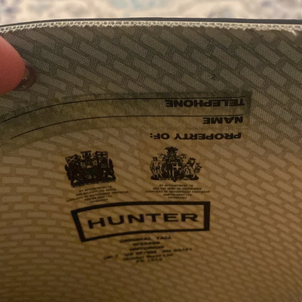 Hunter boots - Picture 2 of 2